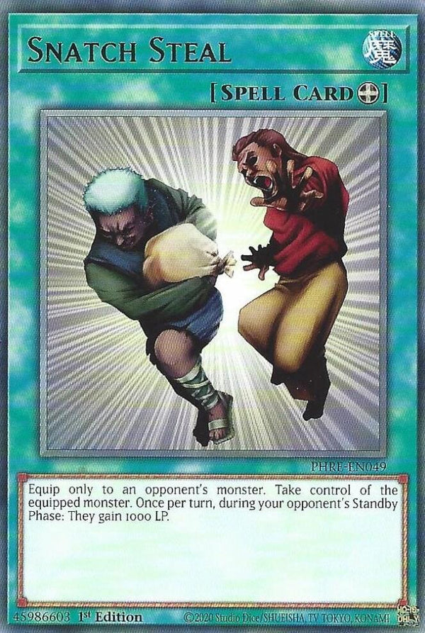 Snatch Steal - PHRE-EN049 - Rare - 1st Edition