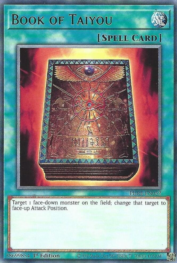 Book of Taiyou - PHRE-EN052 - Rare - 1st Edition
