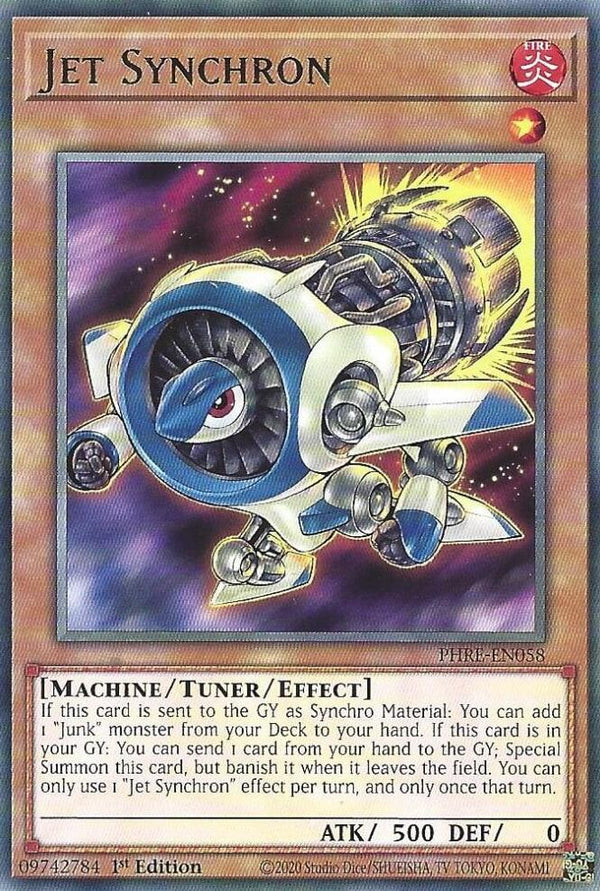 Jet Synchron - PHRE-EN058 - Rare - 1st Edition