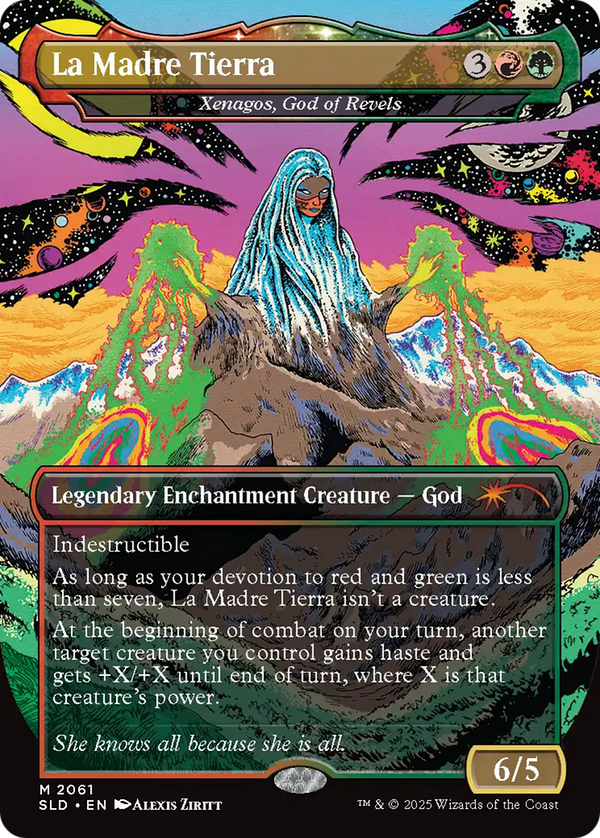 La Madre Tierra // Xenagos, God of Revels - Nuestra Magia (SLD)