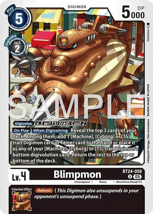 Blimpmon - BT24-058 - Uncommon