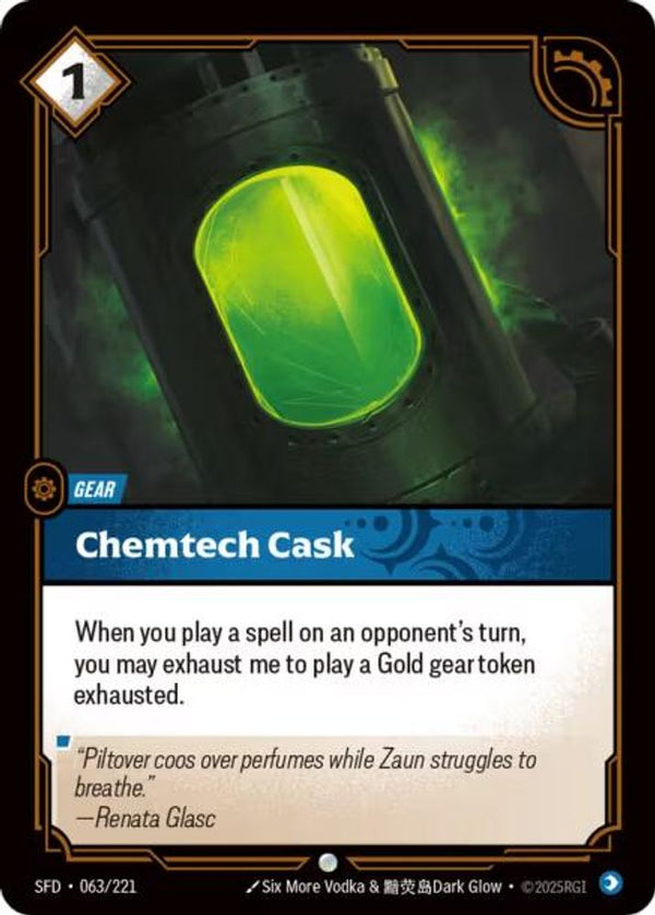 Chemtech Cask - 063/221 - Common