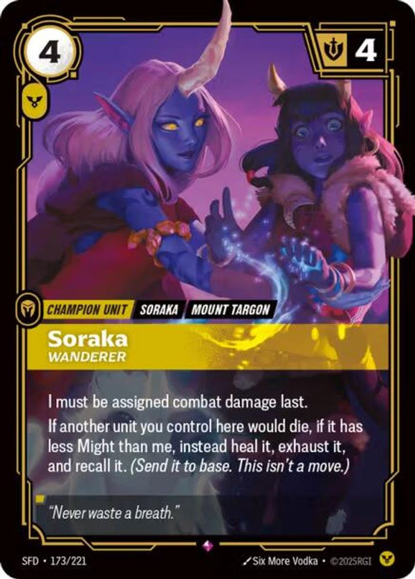 Soraka - Wanderer - 173/221 - Rare