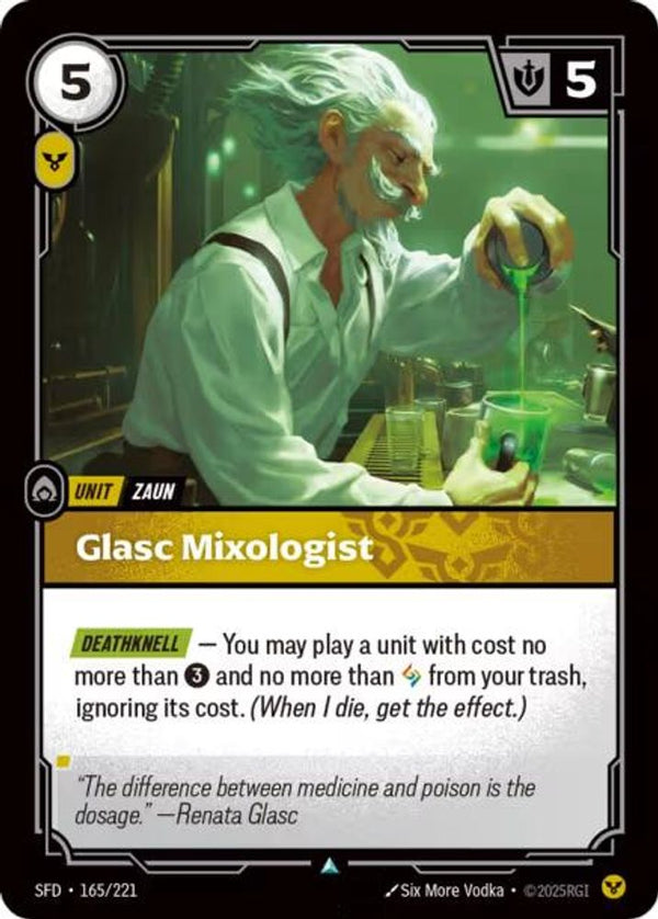 Glasc Mixologist - 165/221 - Uncommon