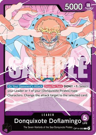 Donquixote Doflamingo - OP14-060 - OP14-060 - Leader