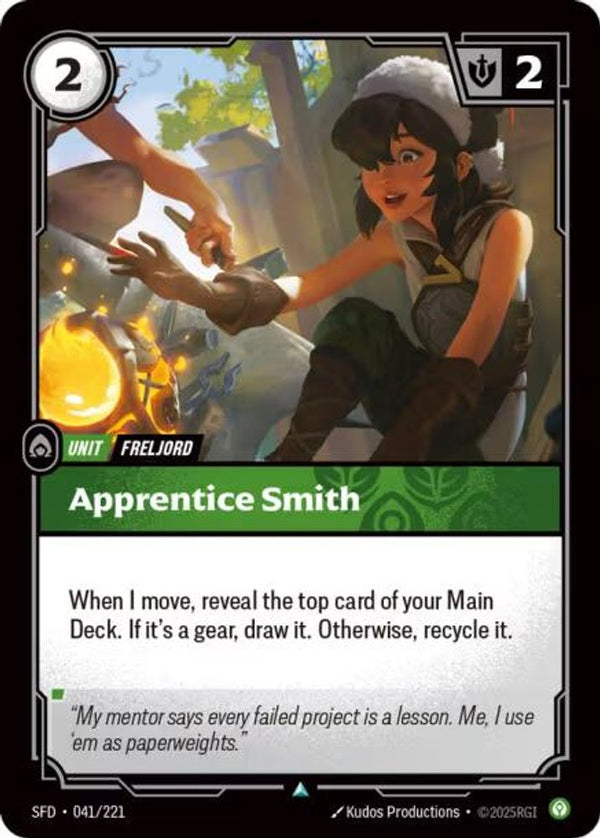 Apprentice Smith - 041/221 - Uncommon