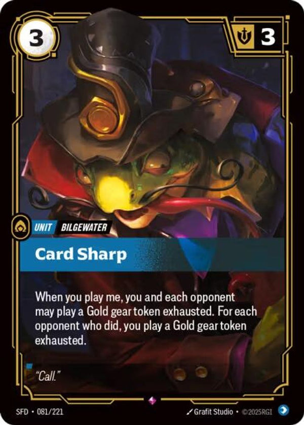 Card Sharp - 081/221 - Rare