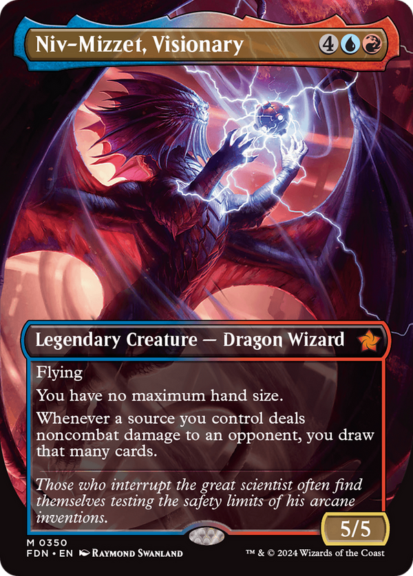 Niv-Mizzet, Visionary - Borderless (FDN)