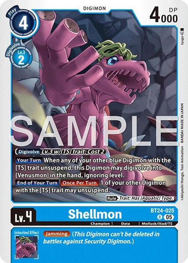 Shellmon - BT24-025 - Rare