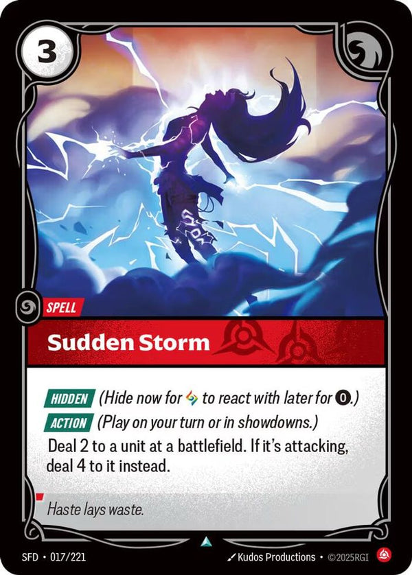 Sudden Storm - 017/221 - Uncommon