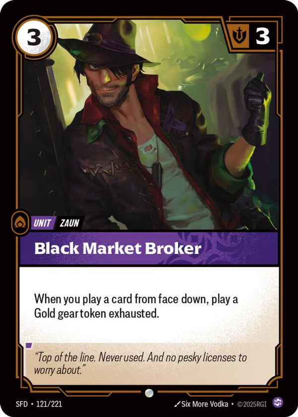 Black Market Broker - 121/221 - Common