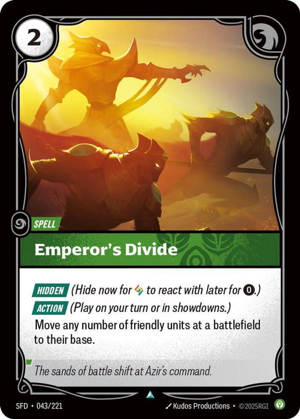 Emperor's Divide - 043/221 - Uncommon