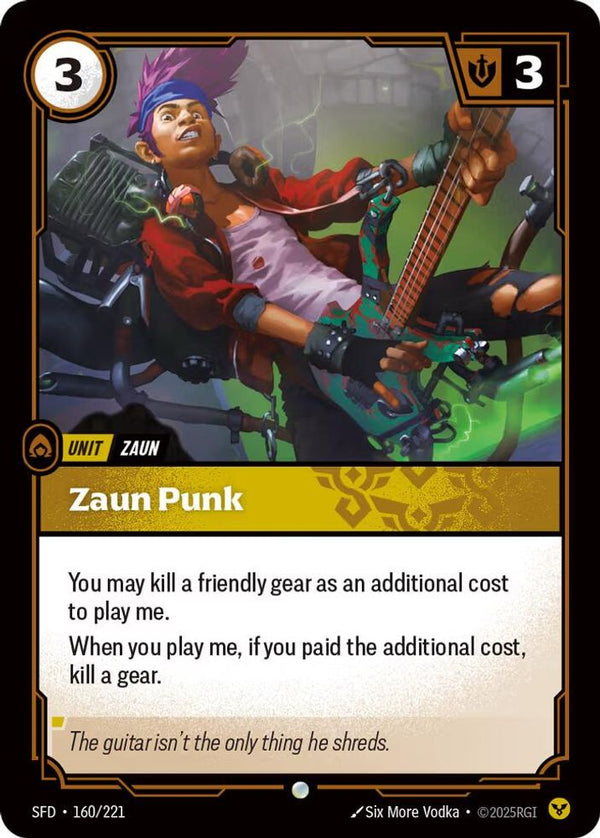Zaun Punk - 160/221 - Common