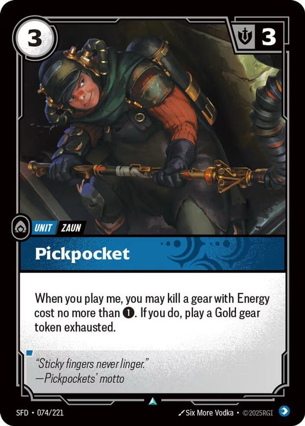 Pickpocket - 074/221 - Uncommon