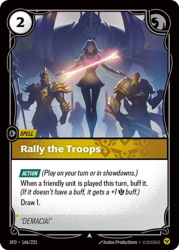 Rally the Troops - 166/221 - Uncommon