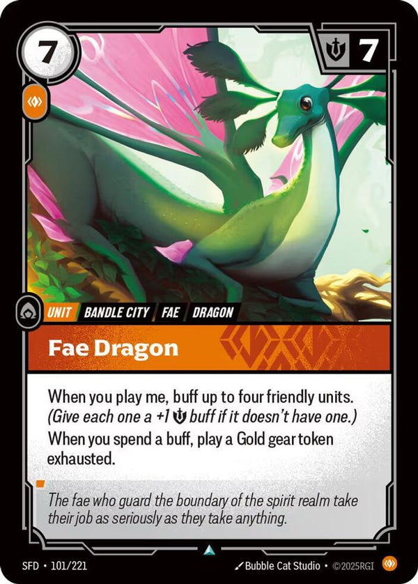 Fae Dragon - 101/221 - Uncommon