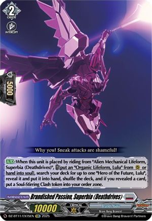 Brandished Passion, Superbia (Deathdrives) - DZ-BT11/EX15EN - Extra Common