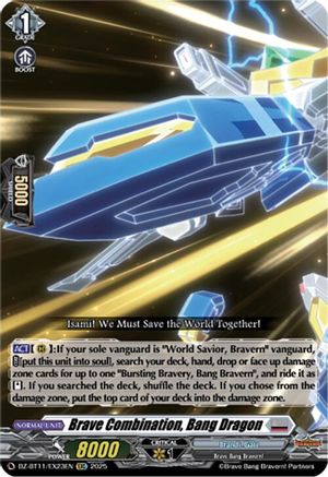 Brave Combination, Bang Dragon - DZ-BT11/EX23EN - Extra Common