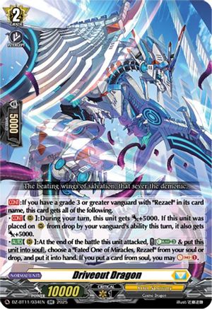 Driveout Dragon - DZ-BT11/034EN - Double Rare