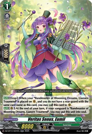 Veritas Sonus, Eumil - DZ-BT11/037EN - Double Rare