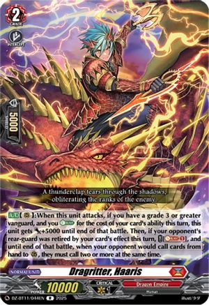 Dragritter, Haaris - DZ-BT11/044EN - Rare
