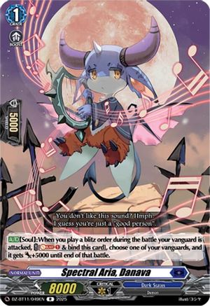 Spectral Aria, Danava - DZ-BT11/049EN - Rare