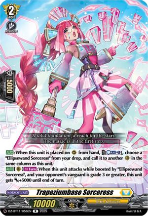 Trapeziumbase Sorceress - DZ-BT11/056EN - Rare