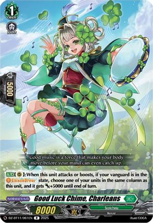 Good Luck Chime, Charleans - DZ-BT11/061EN - Rare
