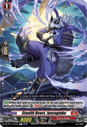 Stealth Beast, Jyusoginko - DZ-BT11/072EN - Common