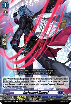 Inclement Ungual - DZ-BT11/077EN - Common