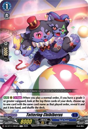 Tottering Chibiberus - DZ-BT11/083EN - Common