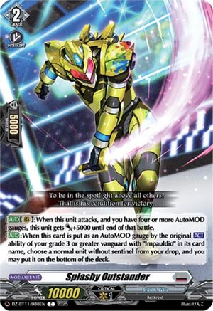 Splashy Outstander - DZ-BT11/088EN - Common