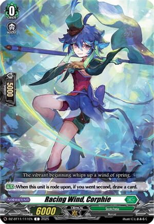 Racing Wind, Corphie - DZ-BT11/111EN - Common