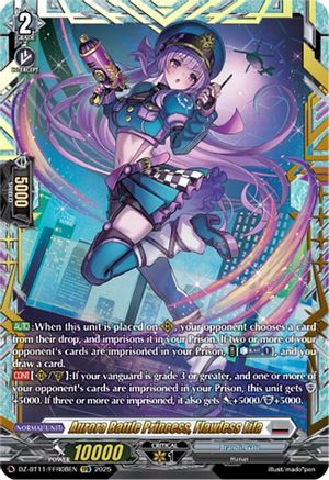 Aurora Battle Princess, Flawless Lila (FFR) - DZ-BT11/FFR08EN - Double Frame Rare