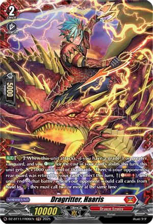 Dragritter, Haaris (FR) - DZ-BT11/FR06EN - Frame Rare