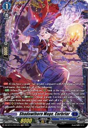 Shadowthorn Mage, Corbriar (FR) - DZ-BT11/FR11EN - Frame Rare