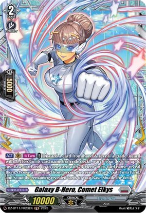 Galaxy B-Hero, Comet Elkys (FR) - DZ-BT11/FR23EN - Frame Rare