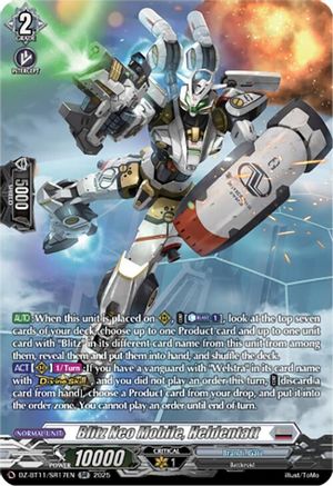 Blitz Neo Mobile, Heldentatt (SR) - DZ-BT11/SR17EN - Silver Rare