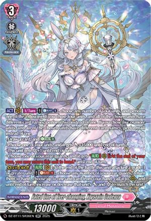 Fated One of Ever-changing, Krysrain Cadenza (SR) - DZ-BT11/SR36EN - Silver Rare