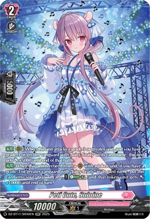 Peti Cute, Suloine (SR) - DZ-BT11/SR40EN - Silver Rare