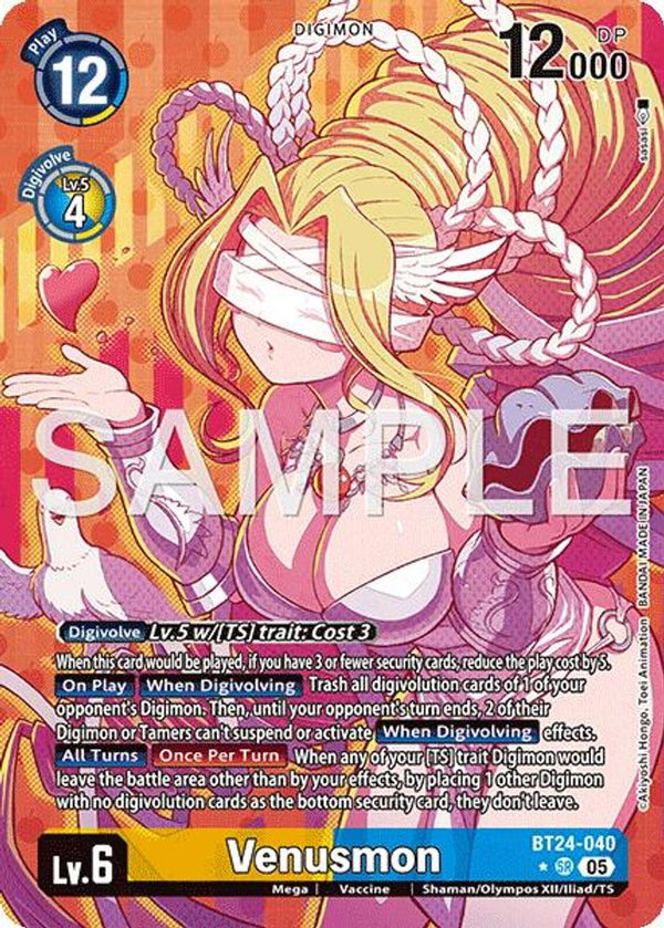 Venusmon (Alternate Art) - BT24-040 - Super Rare
