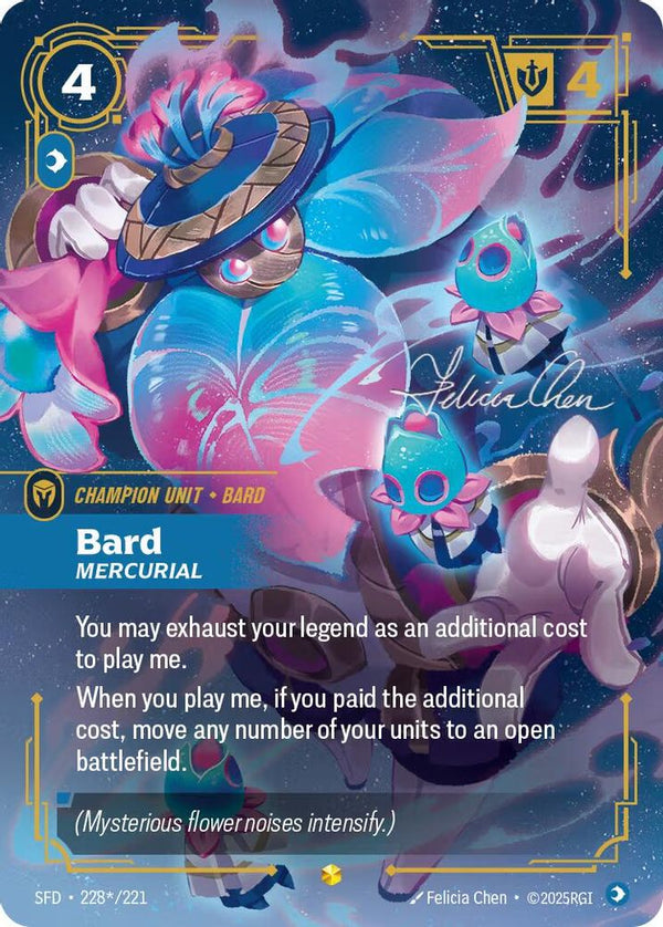 Bard - Mercurial (Signature) - 228*/221 - Showcase