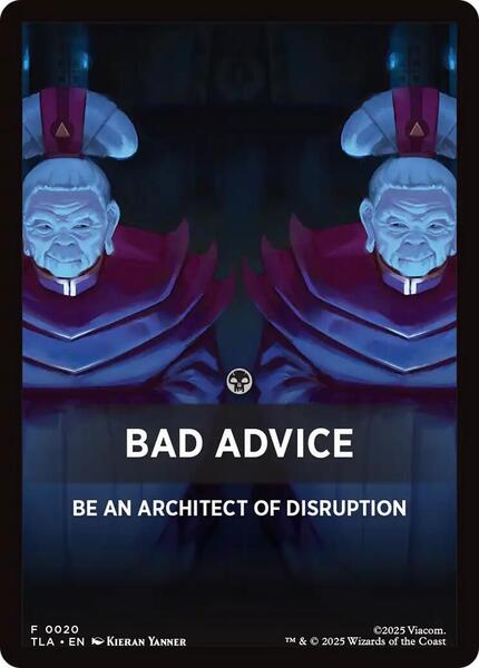 Bad Advice Theme Card Token (JTLA)