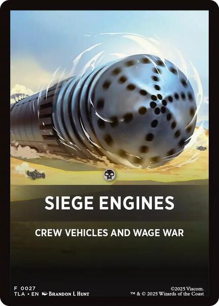 Siege Engines Theme Card Token (JTLA)