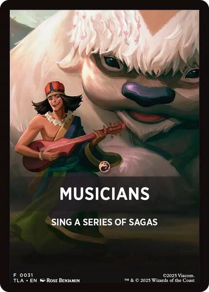 Musicians Theme Card Token (JTLA)
