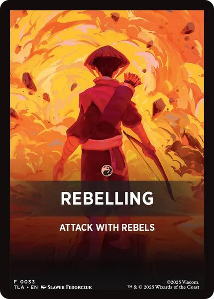 Rebelling Theme Card Token (JTLA)