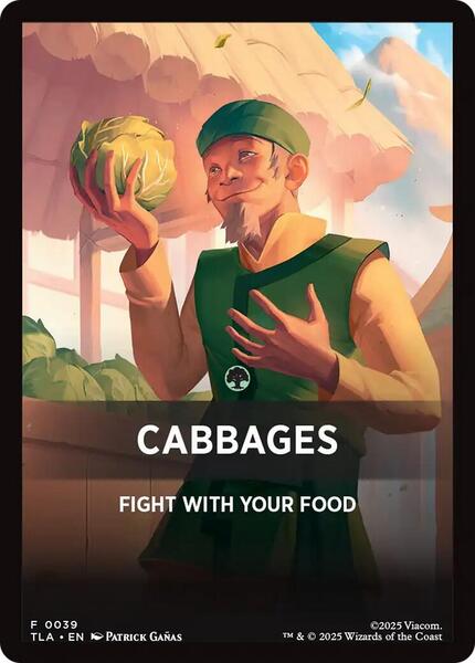 Cabbages Theme Card Token (JTLA)