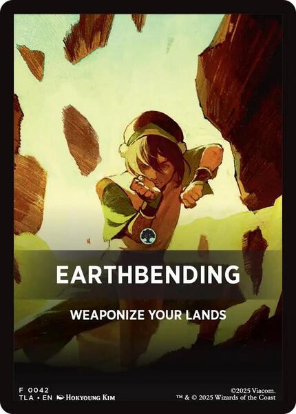 Earthbending Theme Card (042) Token (JTLA)
