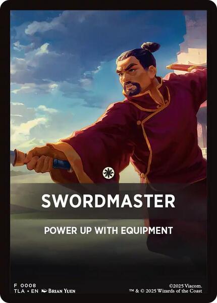 Swordmaster Theme Card Token (JTLA)
