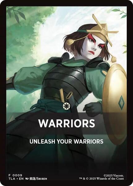 Warriors Theme Card Token (JTLA)
